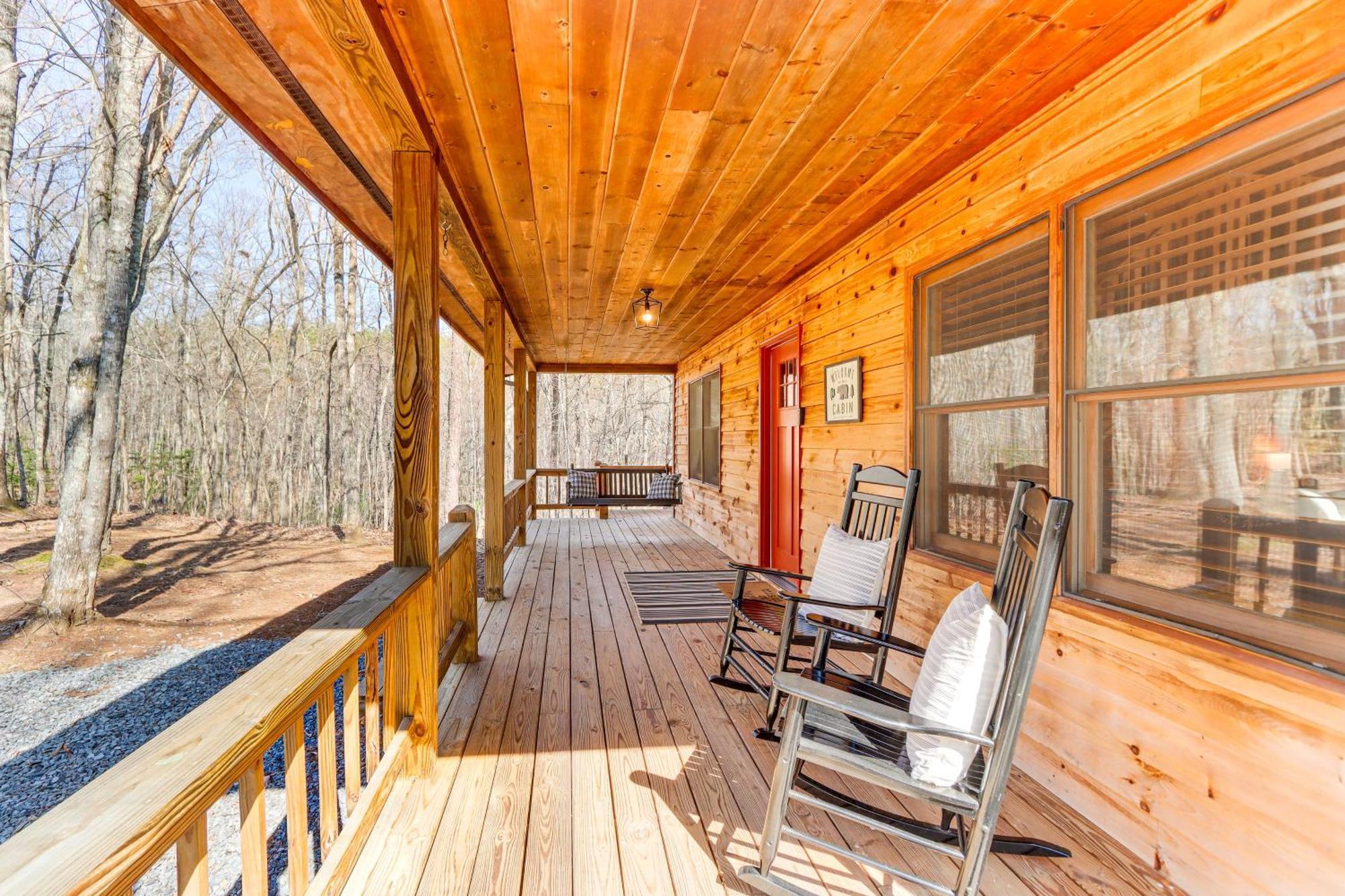 Blue Ridge Cabin Hot Tub, Fire Pit And Grill! Exterior foto